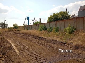 В селе Осыково продолжается системная работа по благоустройству