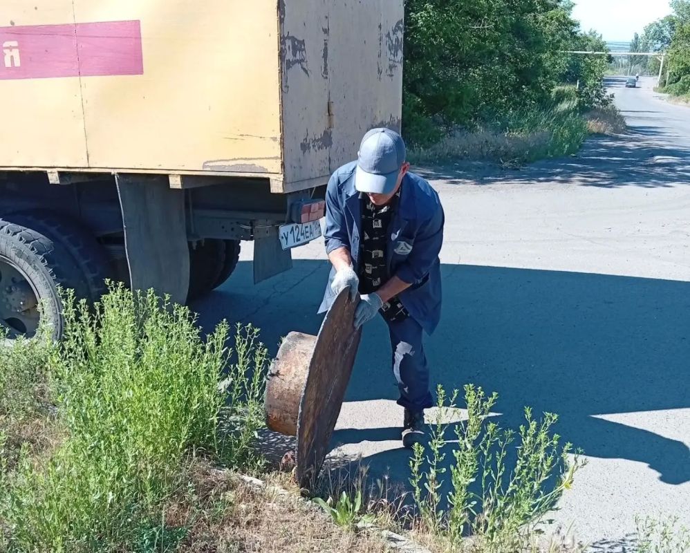 Заменено свыше километра сетей: результаты совместной работы в Горловке Заменено свыше километра сетей: результаты совместной работы в Горловке