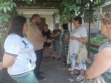 В рамках проекта «Управдом» заместитель руководителя Управы Александр Поддубный встретился с жителями района