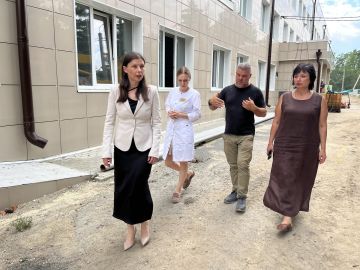 В Тельманово завершается комплексное восстановление Центральной районной больницы