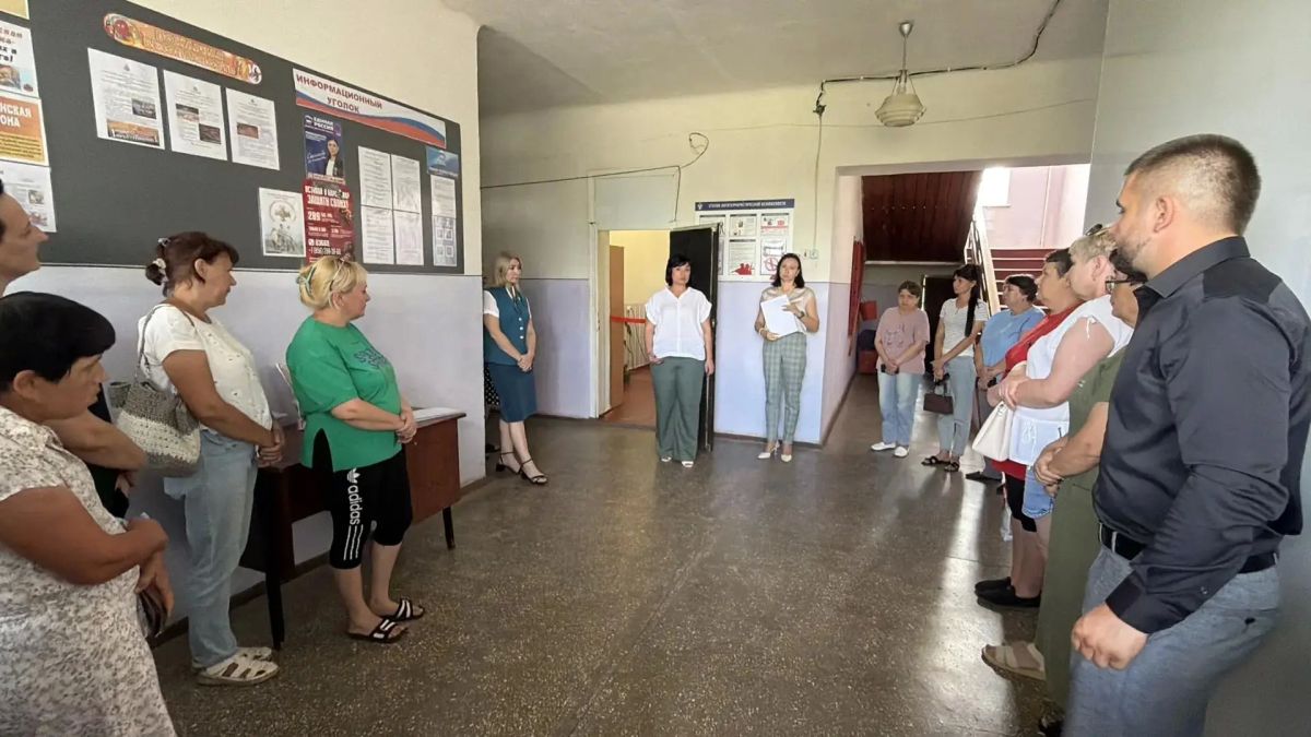 В селе Староигнатьевка дан старт новому социальному проекту — открыт первый на территории Тельмановского округа сельский кабинет финансовой доступности