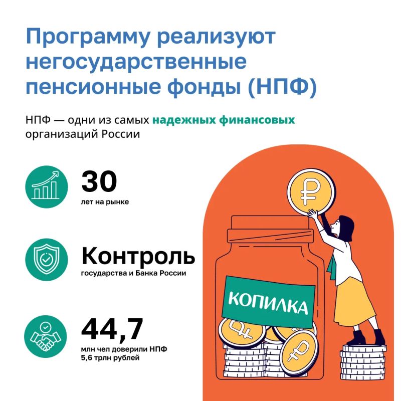 С 1 января 2024 г. в России работает программа долгосрочных сбережений С 1 января 2024 г. в России работает программа долгосрочных сбережений