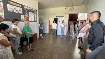 В селе Староигнатьевка дан старт новому социальному проекту — открыт первый на территории Тельмановского округа сельский кабинет финансовой доступности