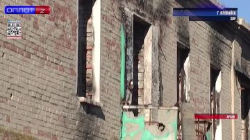 В Иловайске восстанавливают дом после обстрела 2014 года