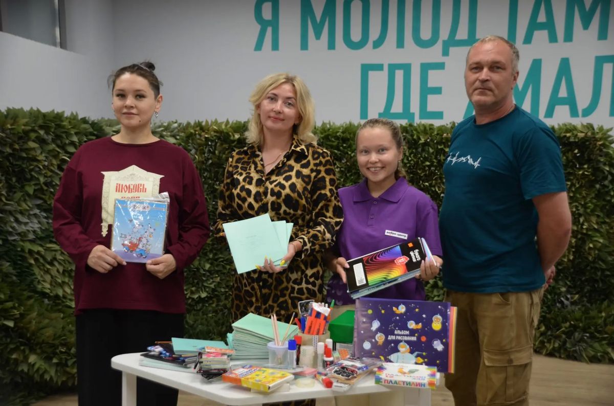 Шурышкарцы (ЯНАО) отправят «портфели добра» школьникам Волновахского округа Шурышкарцы (ЯНАО) отправят «портфели добра» школьникам Волновахского округа
