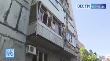 Последствия сегодняшней атаки ВСУ по мирным жителям Куйбышевского района Донецка