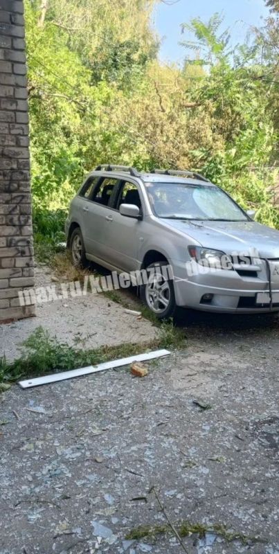 Алексей Кулемзин: Последствия атаки укронацистов в Куйбышевском районе Алексей Кулемзин: Последствия атаки укронацистов в Куйбышевском районе