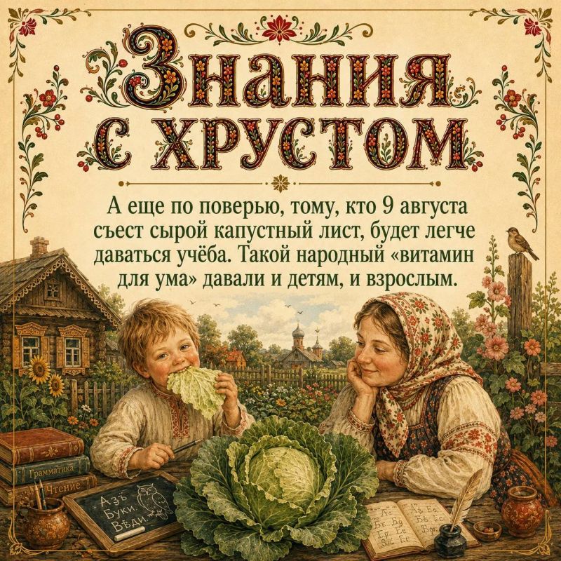У капусты тоже есть свой день — и тайн у нее оказалось не меньше, чем листьев У капусты тоже есть свой день — и тайн у нее оказалось не меньше, чем листьев