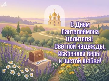 Константин Масников: Уважаемые коллеги!. Сегодня, 9 августа, православный мир чтит память святого великомученика Пантелеймона — небесного покровителя всех врачей и целителя страждущих