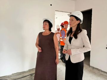 Ирина Куксенкова: В Тельманово Донецкой Народной Республики гордятся, что молодые семьи остаются в родном посёлке и здесь делают всё, чтобы у них не было причин уезжать