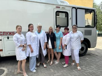 Наталья Великодная: Выездная диспансеризация в организованных коллективах