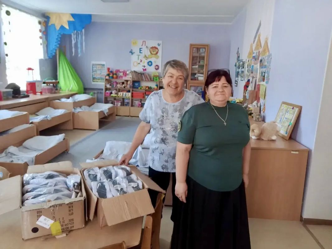 Забота о детях: Докучаевское отделение КСВО посетило детский сад Забота о детях: Докучаевское отделение КСВО посетило детский сад