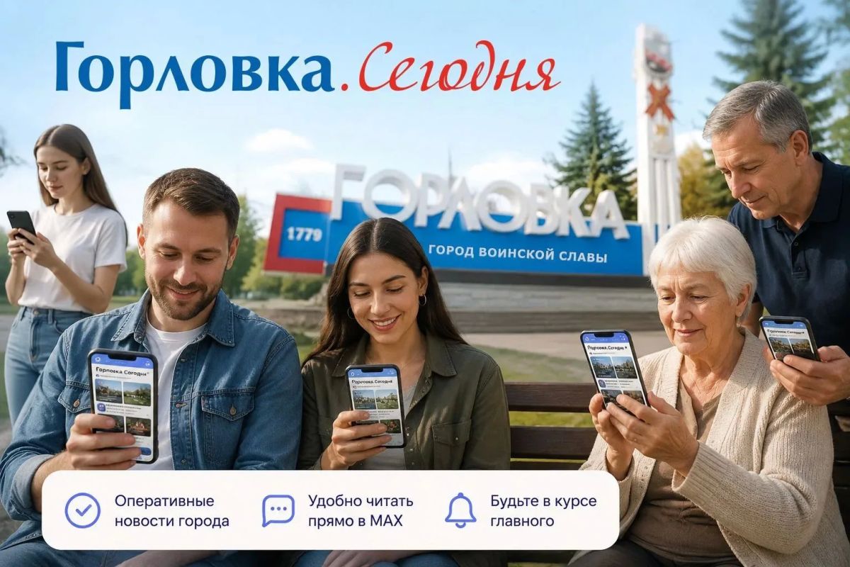 Горловский MAX-канал. Новости Горловки сегодня в канале