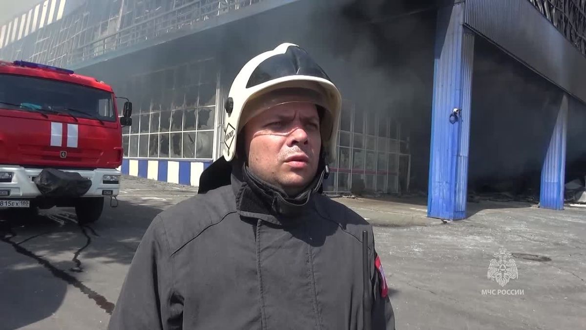 Более 23 тысяч «квадратов» выгорело в «Галактике» после атаки БПЛА