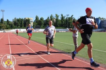 В Донецке прошёл турнир по военно-спортивному многоборью среди сотрудников Главного управления Росгвардии по ДНР