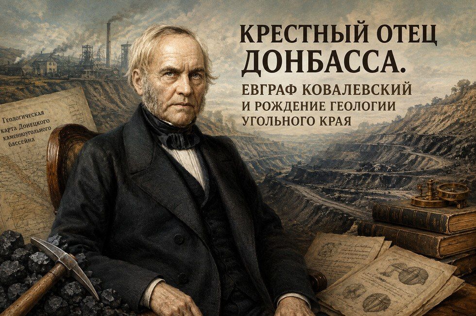 Крестный отец Донбасса. Евграф Ковалевский и рождение геологии угольного края