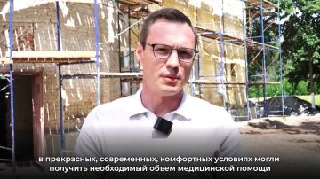 В пгт Новый Свет Старобешевского м. о. до конца года после масштабного капремонта откроется обновленная поликлиника