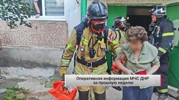 Пожары в ДНР: за прошлую неделю сотрудники МЧС ликвидировали 367 очагов возгорания