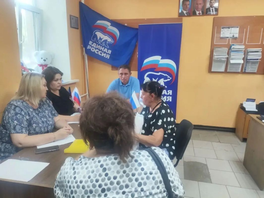 Александр Качанов: В Докучаевске прошел личный прием граждан