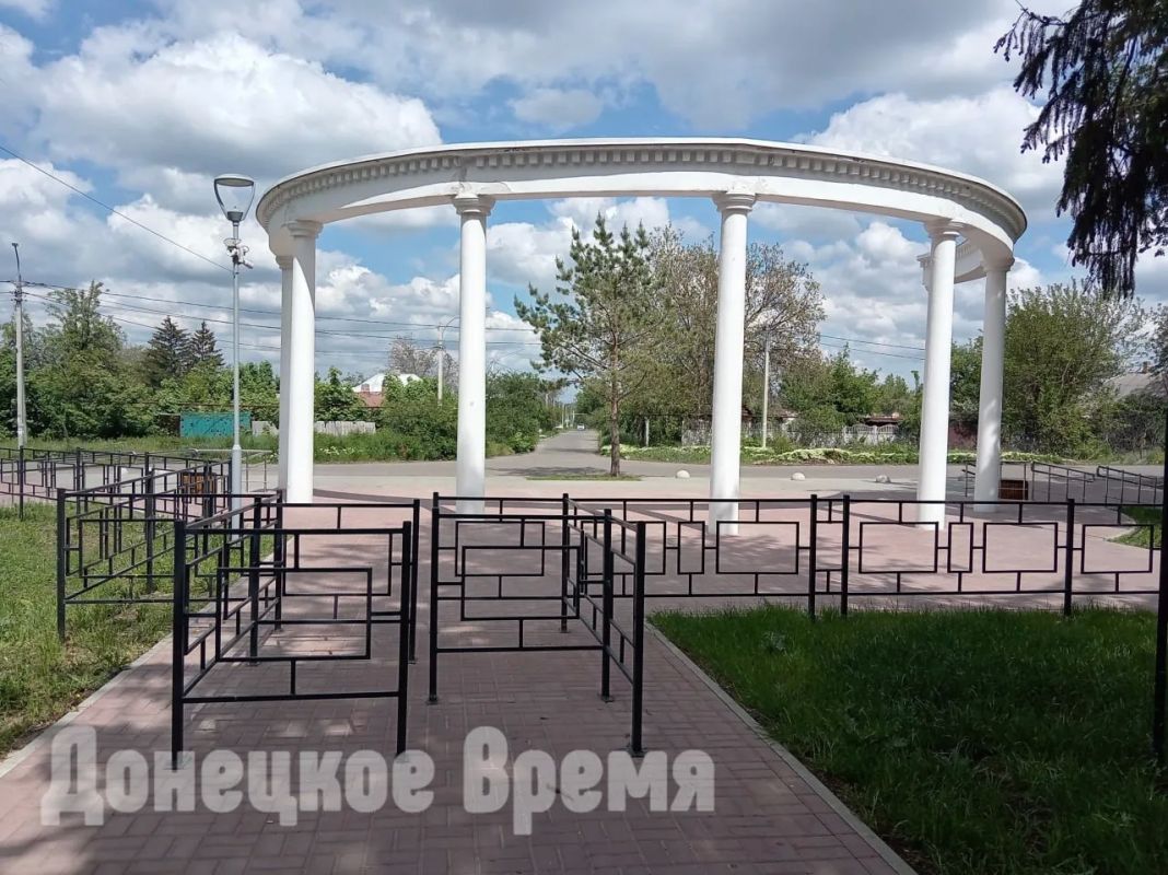 Для отдыха и для спорта: в Летнем парке Волновахи готовят к открытию пейнтбольную площадку