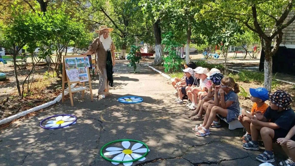 Сегодня в ГБДОУ «Детский сад № 16 "Сказка" г.о. Торез» состоялось увлекательное мероприятие «Путешествие в природу» Сегодня в ГБДОУ «Детский сад № 16 "Сказка" г.о. Торез» состоялось увлекательное мероприятие «Путешествие в природу»