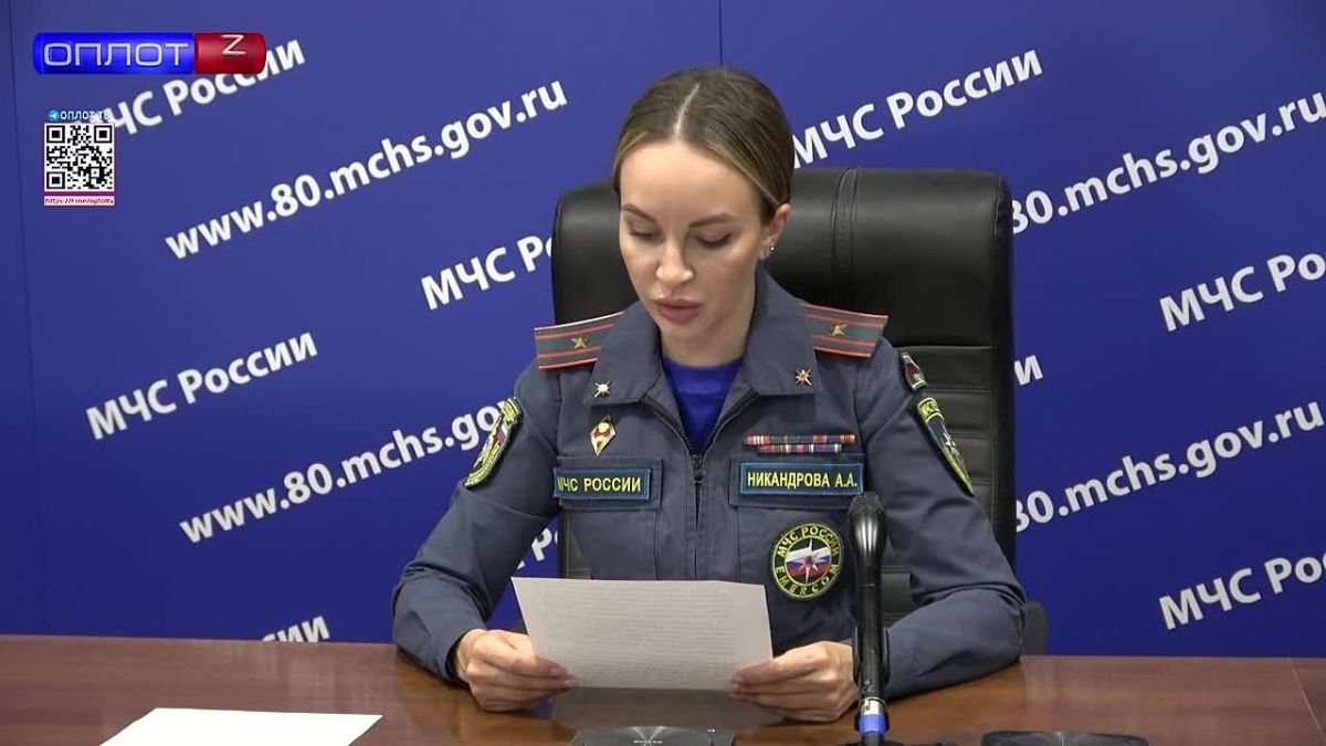 Брифинг МЧС по ДНР об оперативной обстановке в период с 3 по 9 августа