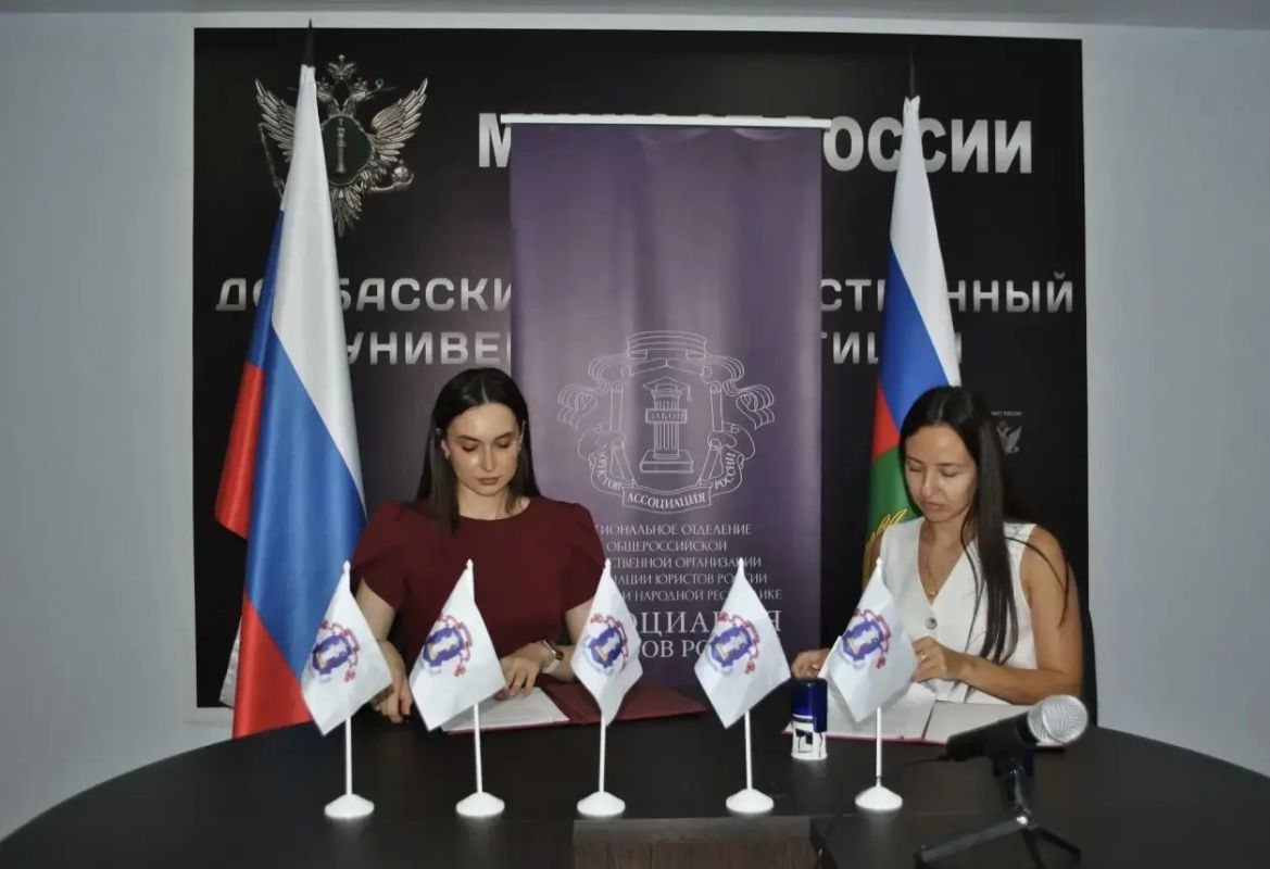 Уполномоченный по правам ребёнка в ДНР Таисия Чернявская и Региональное отделение Ассоциации юристов России в Донецкой Народной Республике заключили соглашение о сотрудничестве