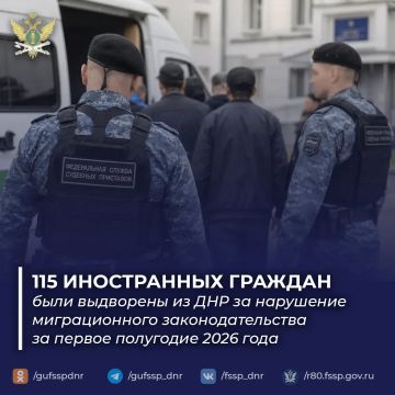 За первое полугодие 2026 года из ДНР выдворили 115 иностранных граждан