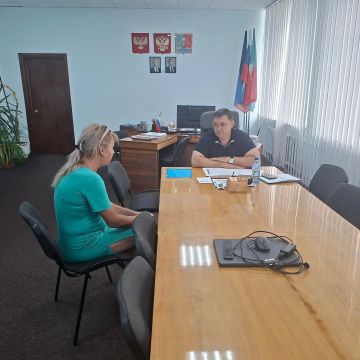 Василий Овчаров: Провел личный приём граждан