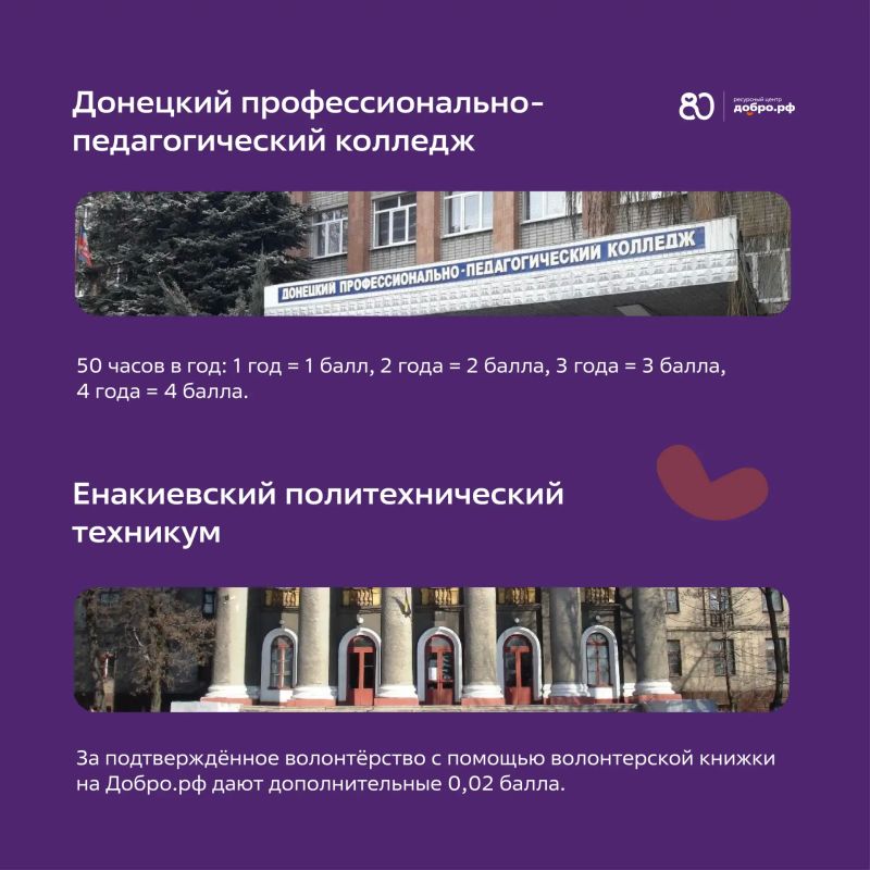 Поступаешь в колледж или техникум в ДНР? Волонтерский опыт может стать твоим преимуществом! Поступаешь в колледж или техникум в ДНР? Волонтерский опыт может стать твоим преимуществом!