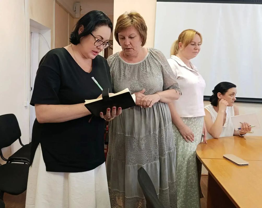 Наталья Бегуненко: По поручению Главы ДНР Дениса Пушилина в Петровском районе города Донецка продолжаются встречи с населением Наталья Бегуненко: По поручению Главы ДНР Дениса Пушилина в Петровском районе города Донецка продолжаются встречи с населением