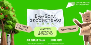 Наталья Бегуненко: Всероссийская акция по сбору макулатуры «БумБатл»