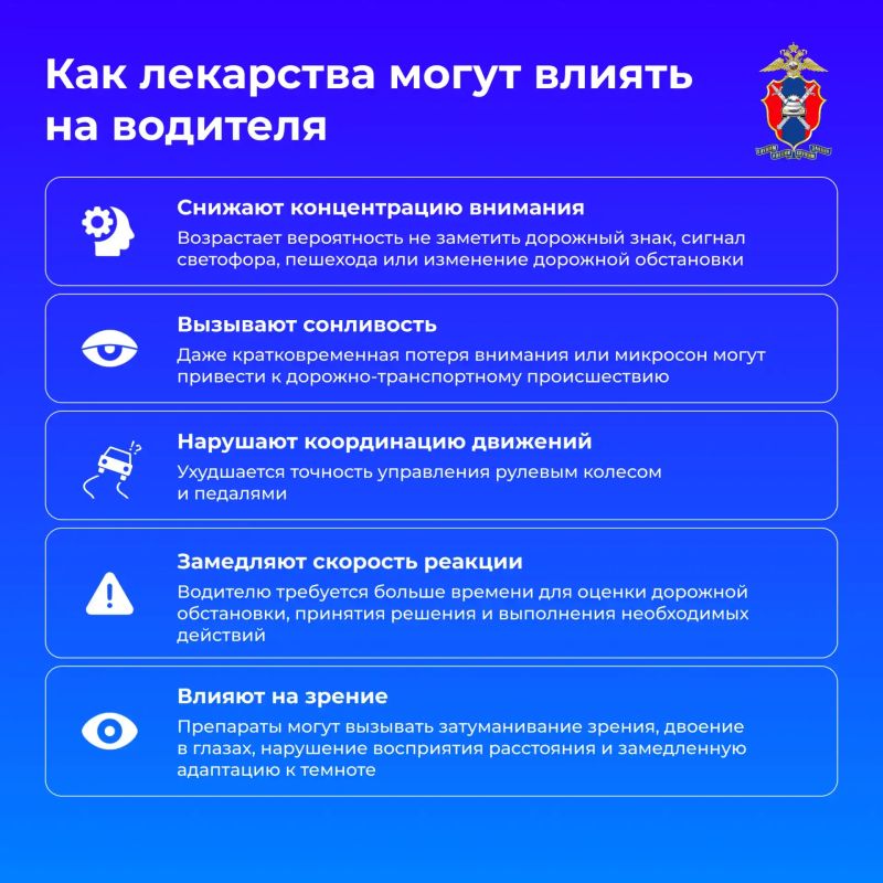 Как прием лекарств влияет на способность управлять транспортным средством Как прием лекарств влияет на способность управлять транспортным средством