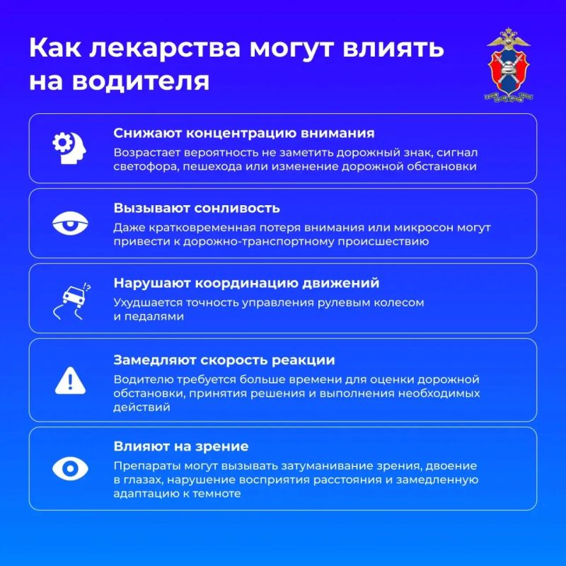 Как прием лекарств влияет на способность управлять транспортным средством Как прием лекарств влияет на способность управлять транспортным средством