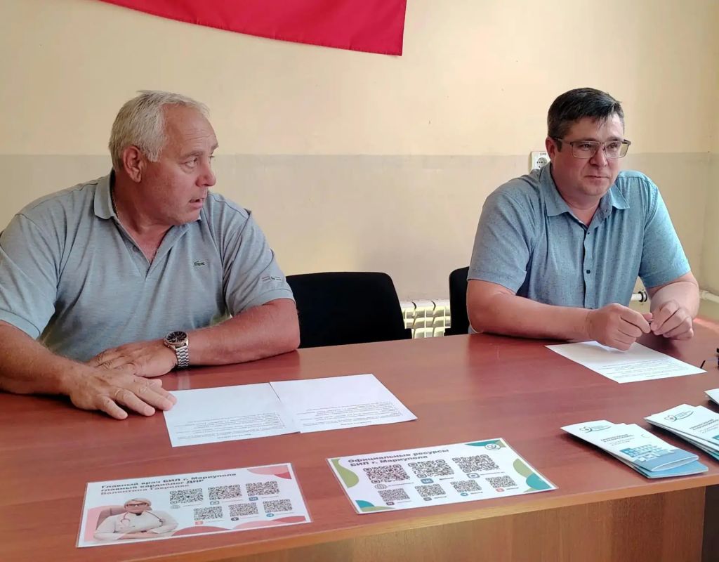 Круглый стол «Za здоровье», организованный главным врачом ГБУ ДНР «ММКЦ „БИЛ“ г. Мариуполя», Координатором здравоохранения города Валентиной Гавриляк, прошел в клиентской службе Фонда пенсионного и социального страхования в...