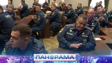 За мужество в условиях СВО: в ДНР отметили сотрудников МЧС России