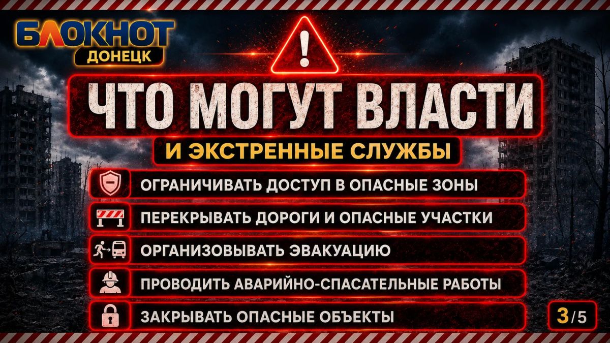 Что означает режим ЧС регионального характера в ДНР Что означает режим ЧС регионального характера в ДНР