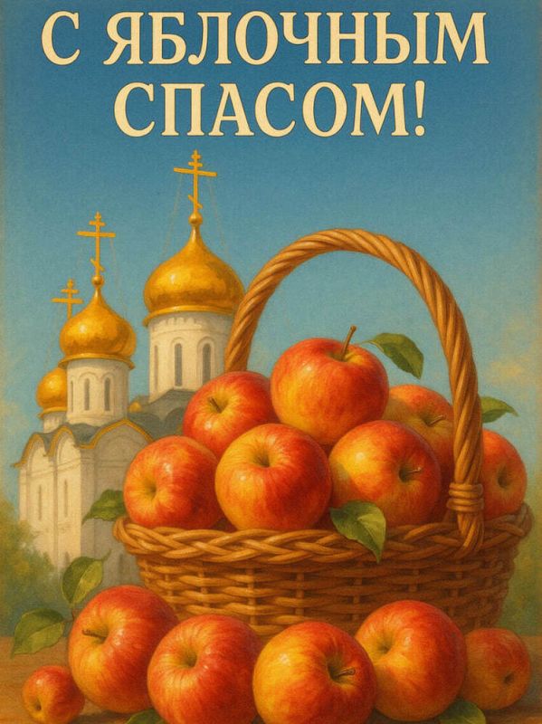 Дорогие друзья!. Сегодня, 19 августа, мы отмечаем один из самых светлых и уютных праздников народного календаря — Яблочный Спас