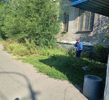 Сегодня, 19 августа, с целью приведения территории в надлежащее санитарное состояние в Кировском внутригородском районе города Макеевки силами Макеевского филиала НКО «ЕДИНЫЙ РЕГИОНАЛЬНЫЙ ФОНД ПО УПРАВЛЕНИЮ МНОГОКВАРТИРНЫМИ...