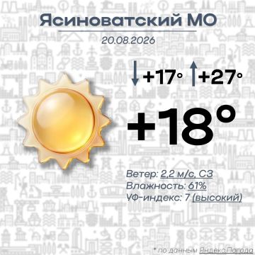 Николай Руппель: Доброе утро, Ясиноватский муниципальный округ!