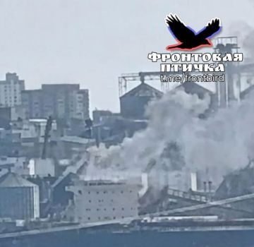 Российские войска уничтожили корабль с оружием для ВСУ