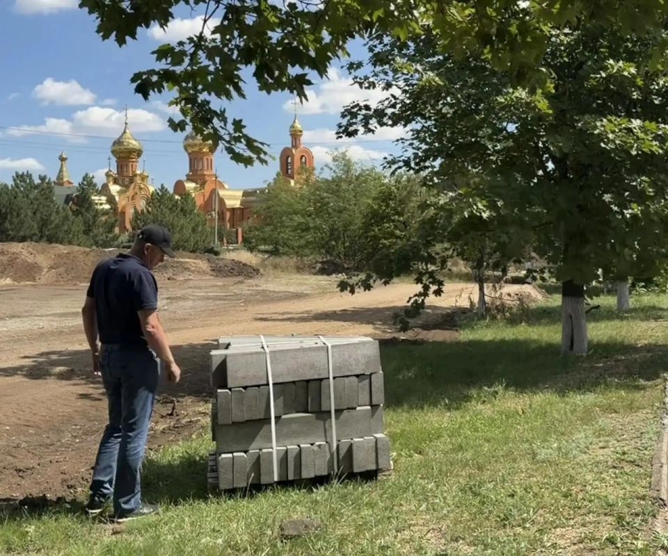 Сергей Юзвинкевич: Проверил ход работ по благоустройству зоны отдыха в селе Боевое