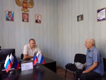 Сегодня, 21 августа 2026 года, в Кировском районе г. Донецка состоялся приём граждан в Общественной приемной