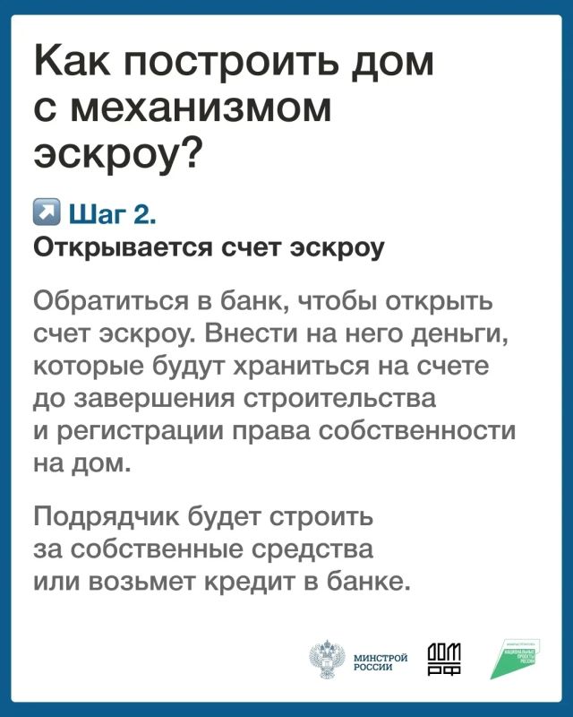 Как начать строительство с ЭСКРОУ на ДОМ.РФ? Как начать строительство с ЭСКРОУ на ДОМ.РФ?
