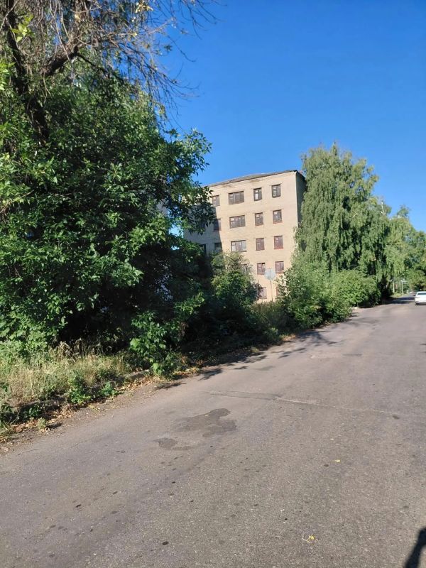 Благоустройство территории: в Дебальцево продолжаются работы по покосу травы Благоустройство территории: в Дебальцево продолжаются работы по покосу травы