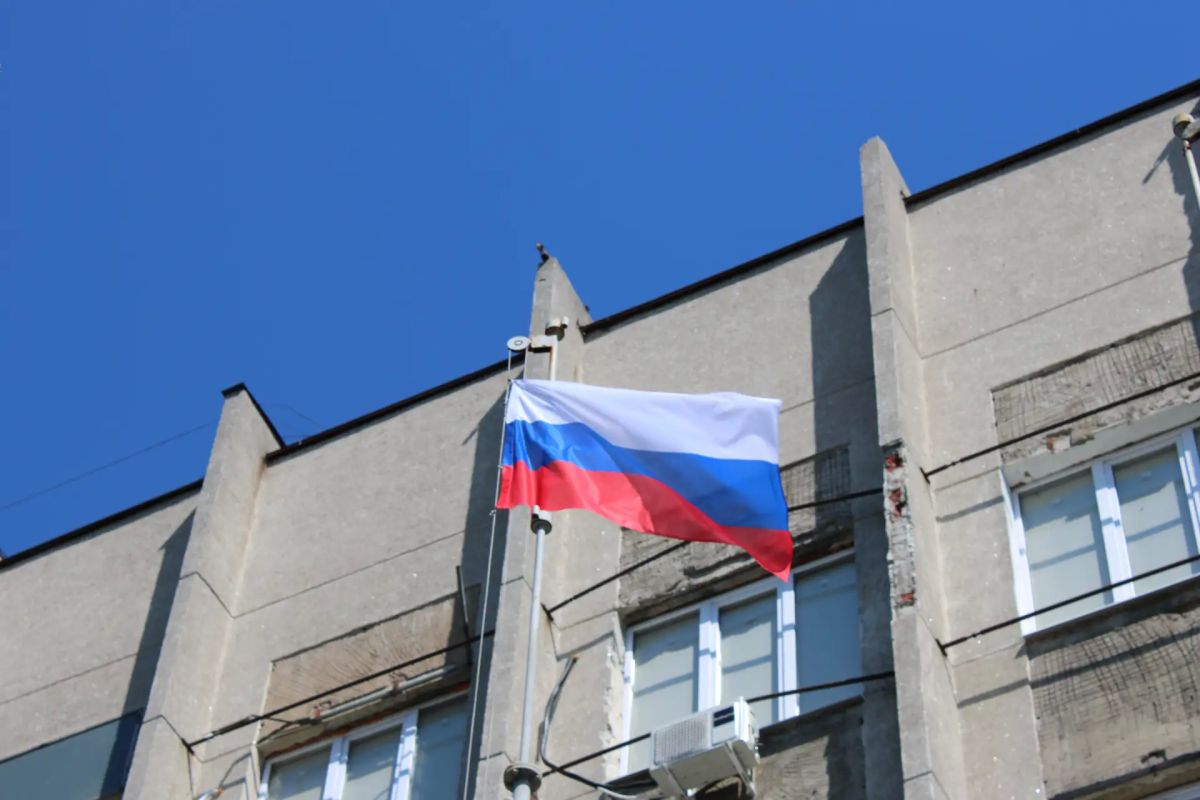 Сегодня, 22 августа, в Горловке прошла церемония торжественного поднятия российского флага Сегодня, 22 августа, в Горловке прошла церемония торжественного поднятия российского флага