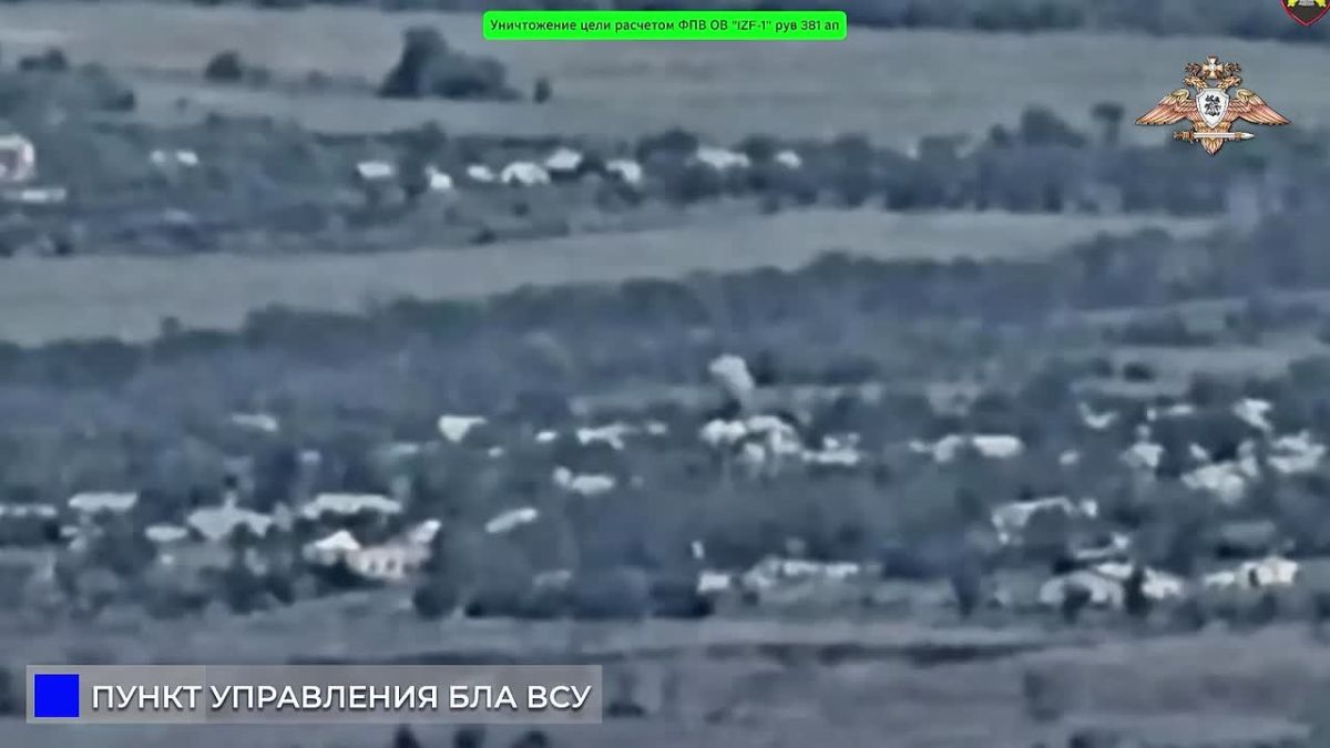 Уничтожение ПУ БЛА противника в районах н.п. Горняк и Новогригоровка