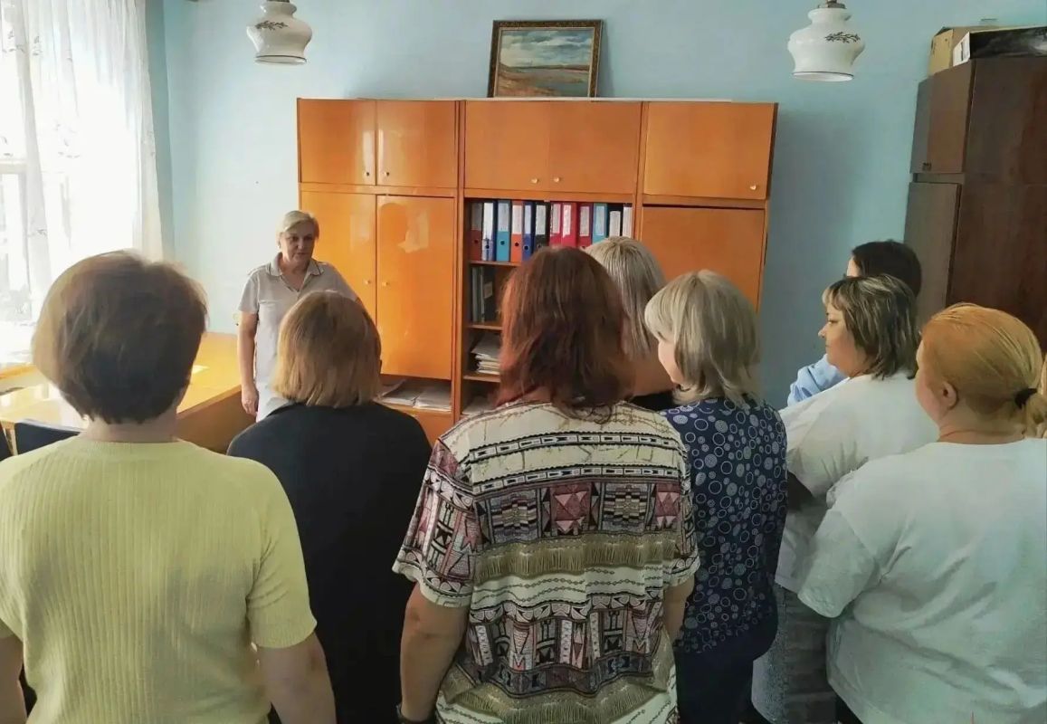 В Калининском районе Горловки состоялись встречи с трудовыми коллективами В Калининском районе Горловки состоялись встречи с трудовыми коллективами