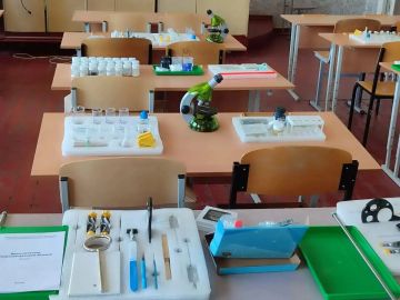 Школа №152 в Донецке пополнилась современным оборудованием