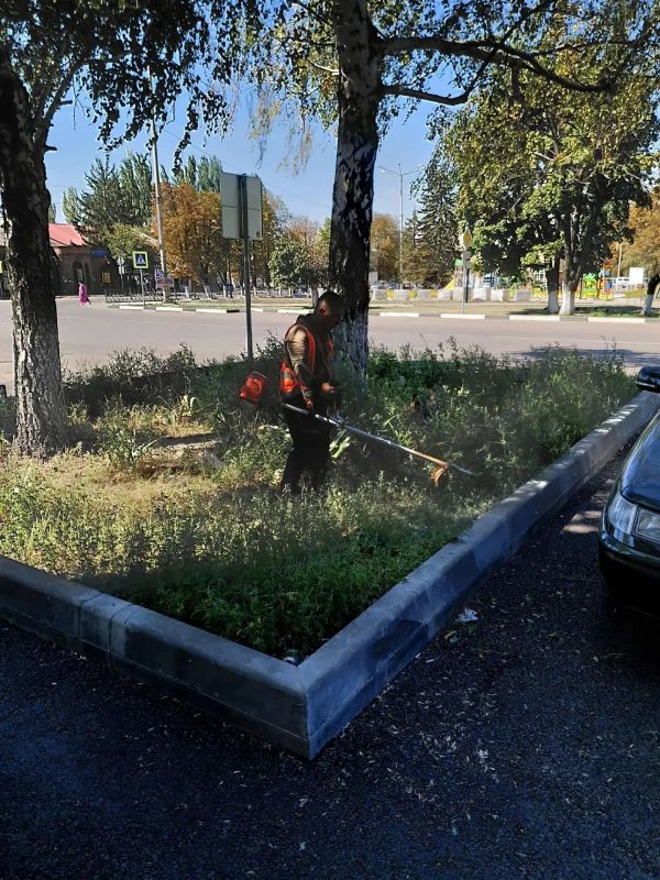 Благоустройство и содержание территории: отчет о работе МБУ «Благо» в городе Дебальцево Благоустройство и содержание территории: отчет о работе МБУ «Благо» в городе Дебальцево